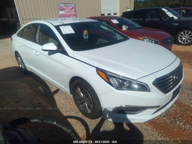 HYUNDAI SONATA 2016 5npe24af0gh319986