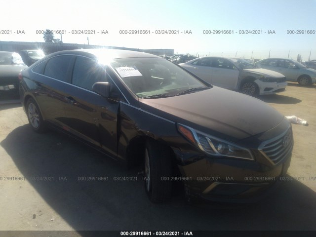 HYUNDAI SONATA 2016 5npe24af0gh326923