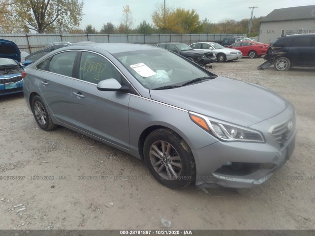 HYUNDAI SONATA 2016 5npe24af0gh354785