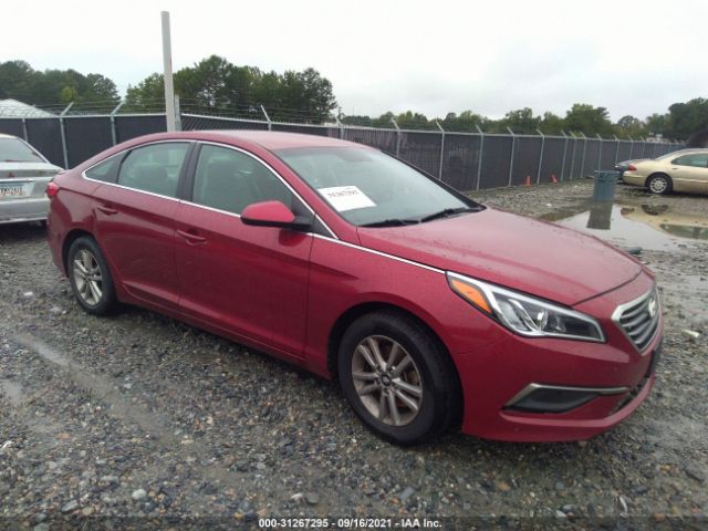 HYUNDAI SONATA 2016 5npe24af0gh357413