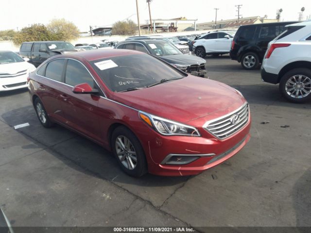 HYUNDAI SONATA 2016 5npe24af0gh370954