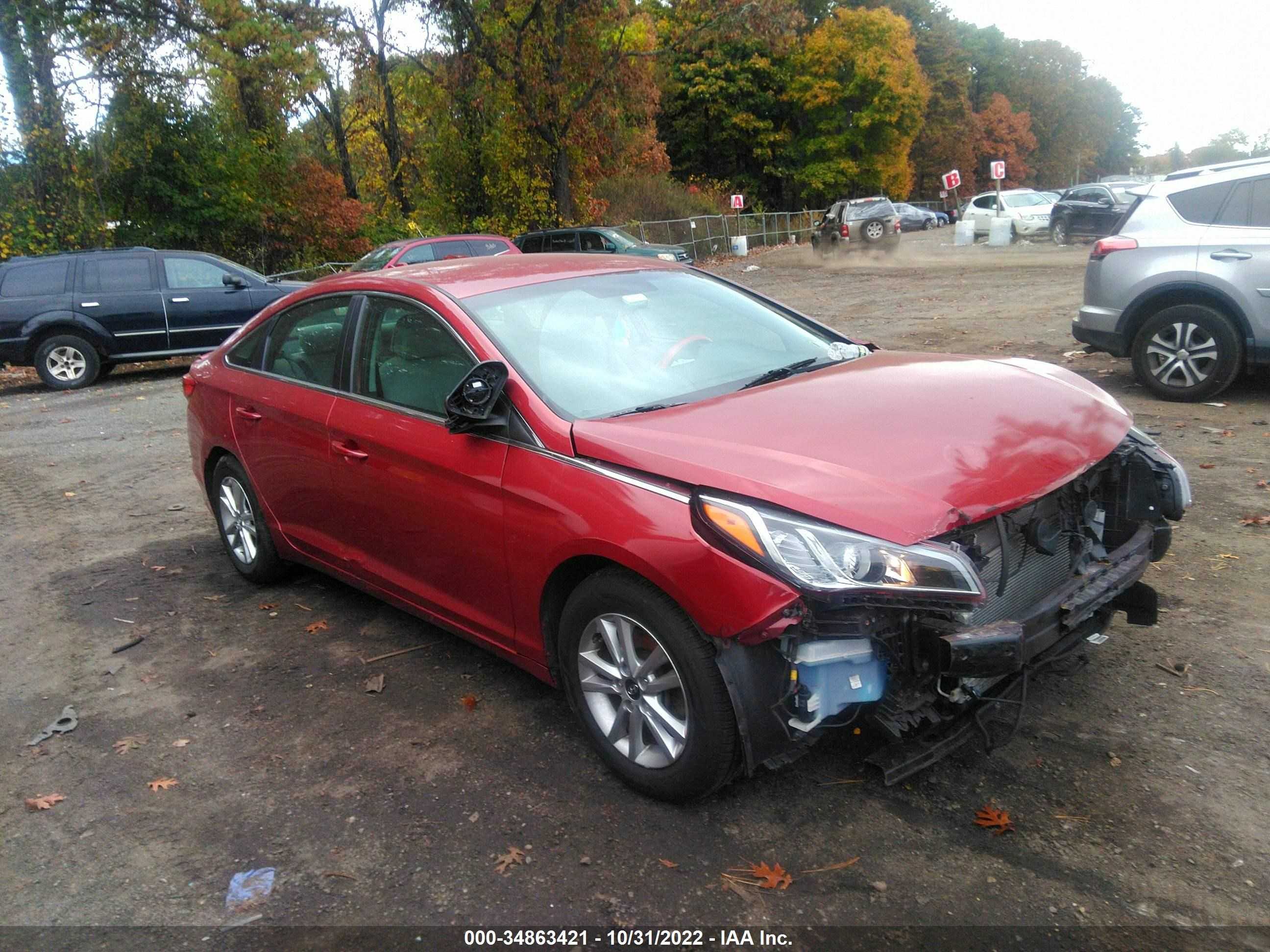 HYUNDAI SONATA 2016 5npe24af0gh380772