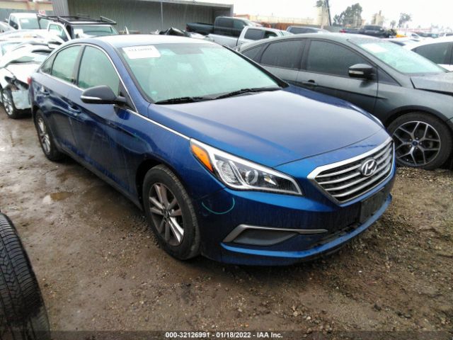 HYUNDAI SONATA 2016 5npe24af0gh384109