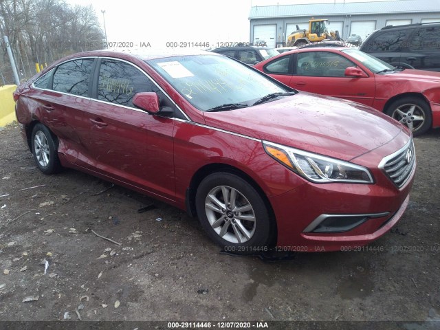 HYUNDAI SONATA 2016 5npe24af0gh408392