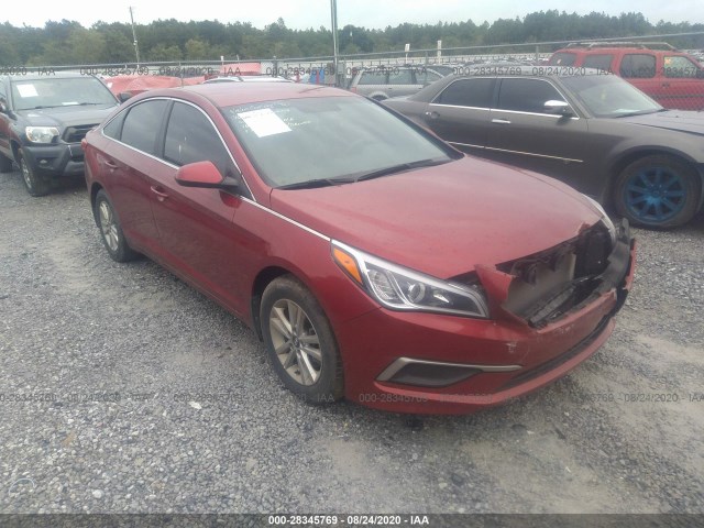 HYUNDAI SONATA 2016 5npe24af0gh425225