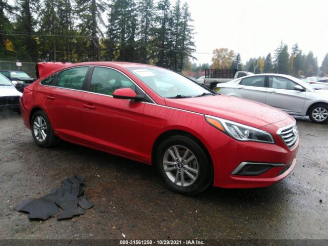 HYUNDAI SONATA 2017 5npe24af0hh457187