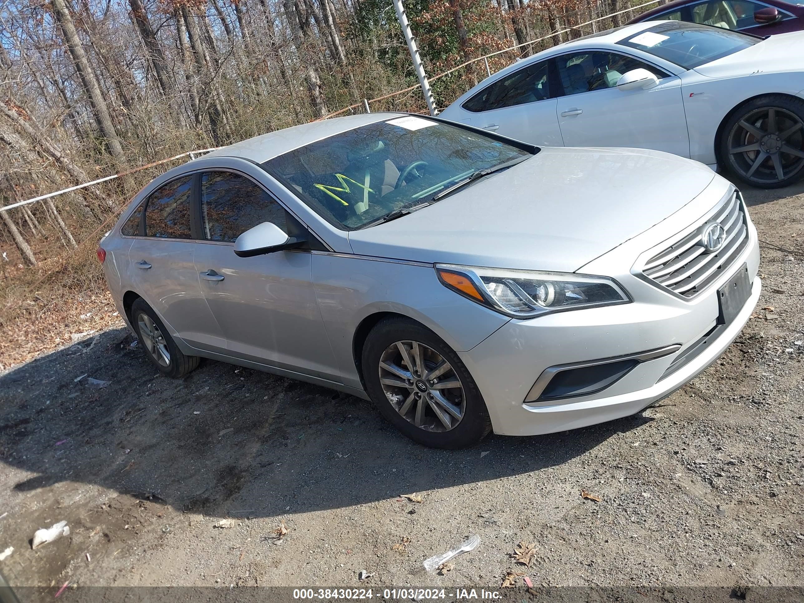 HYUNDAI SONATA 2017 5npe24af0hh493848