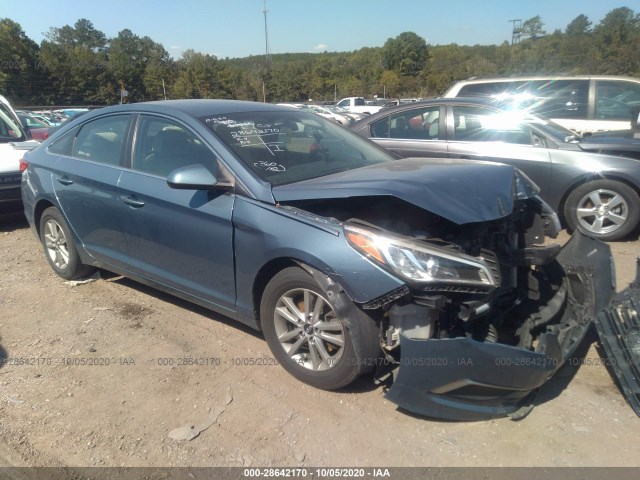 HYUNDAI SONATA 2017 5npe24af0hh514634