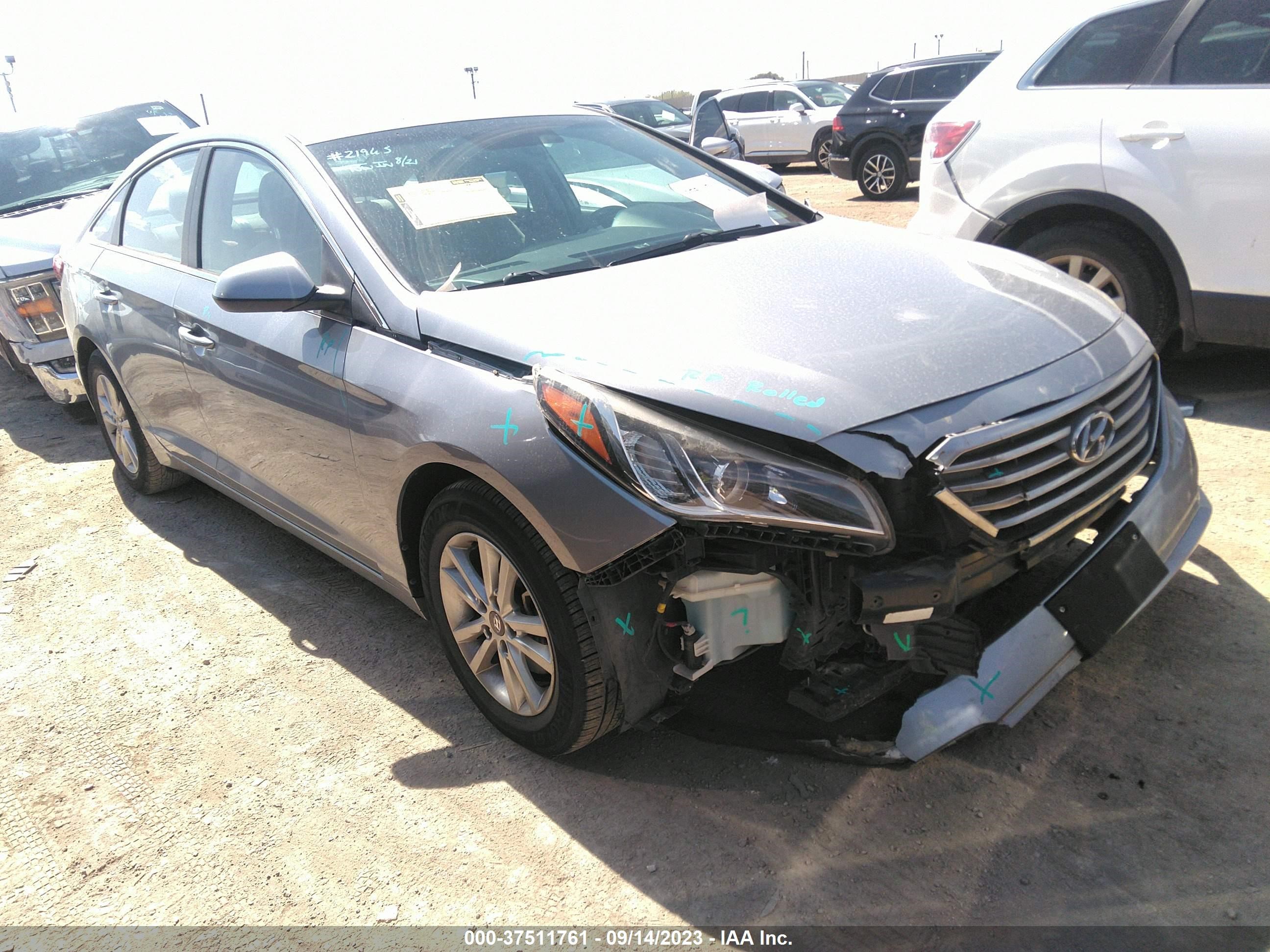 HYUNDAI SONATA 2017 5npe24af0hh521552