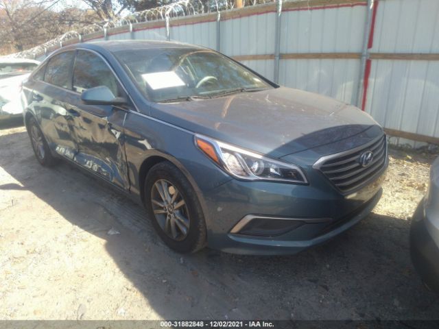 HYUNDAI SONATA 2017 5npe24af0hh537556