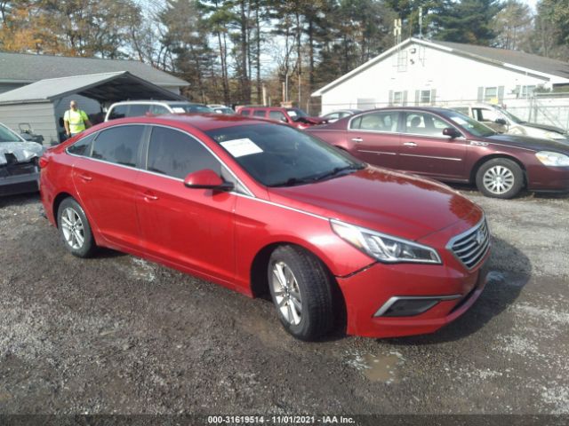 HYUNDAI SONATA 2017 5npe24af0hh547925