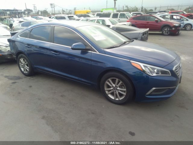 HYUNDAI SONATA 2017 5npe24af0hh559413