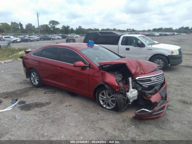 HYUNDAI SONATA 2017 5npe24af0hh564384