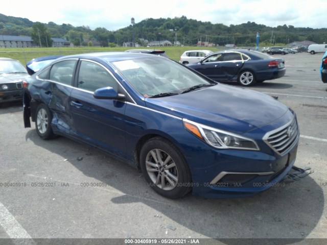 HYUNDAI SONATA 2017 5npe24af0hh565504