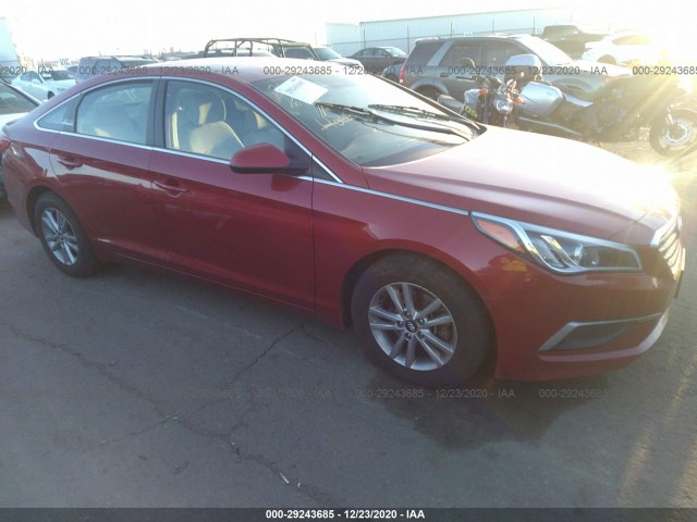 HYUNDAI SONATA 2017 5npe24af0hh581962