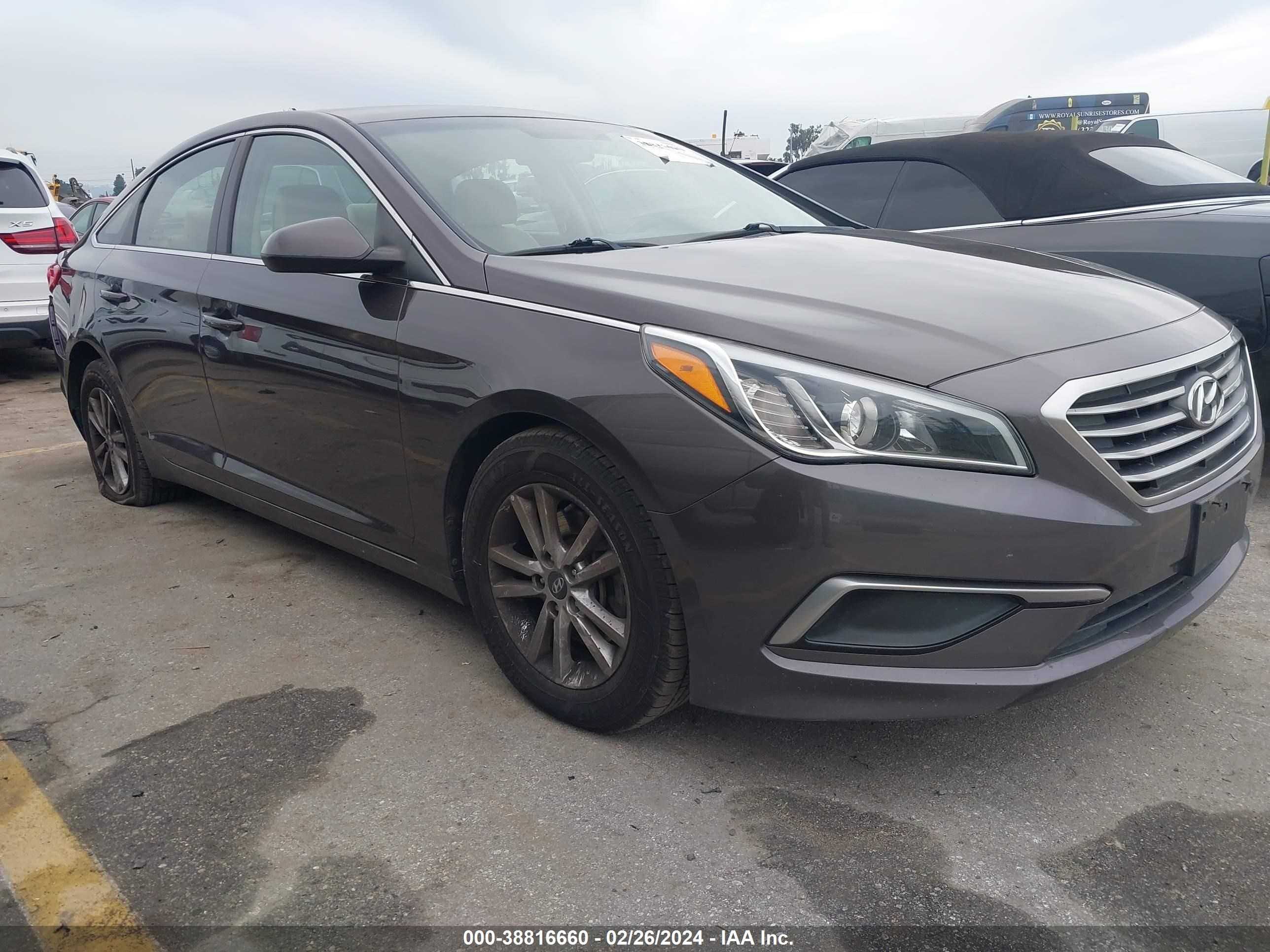 HYUNDAI SONATA 2017 5npe24af0hh585915