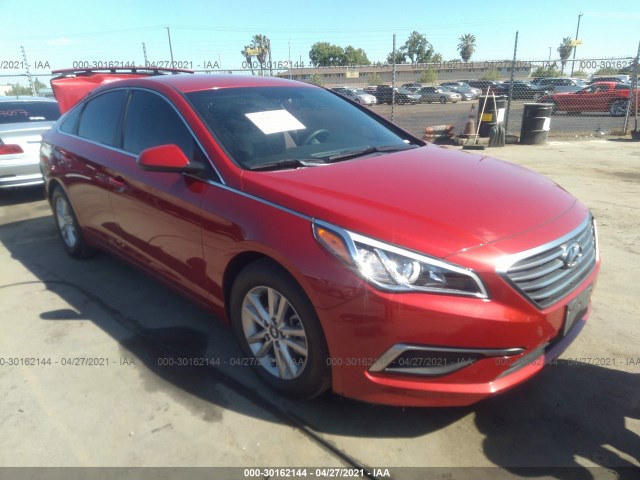 HYUNDAI SONATA 2017 5npe24af0hh589639