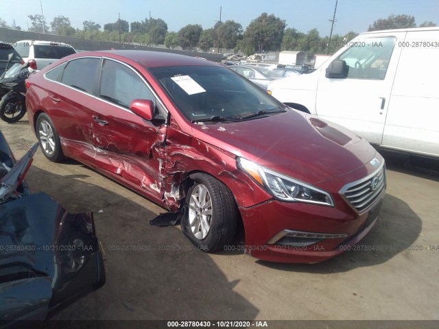 HYUNDAI SONATA 2015 5npe24af1fh115129