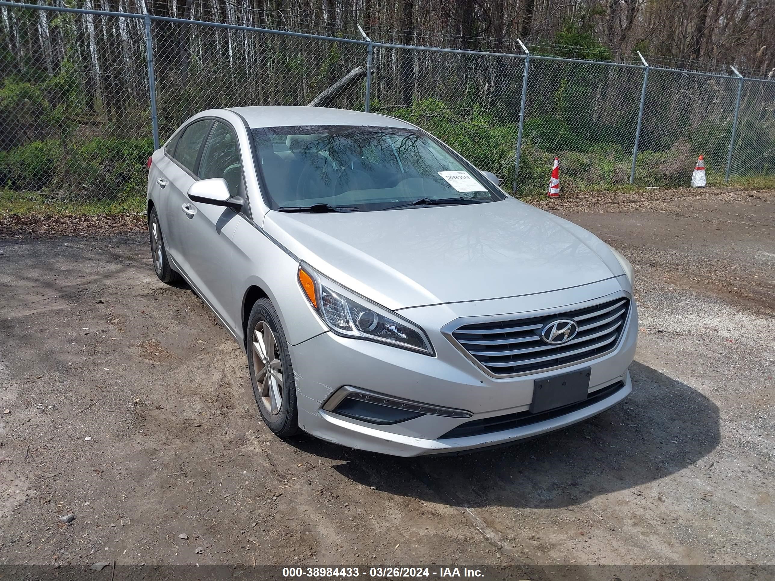 HYUNDAI SONATA 2015 5npe24af1fh155033