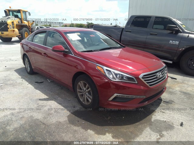 HYUNDAI SONATA 2015 5npe24af1fh190462