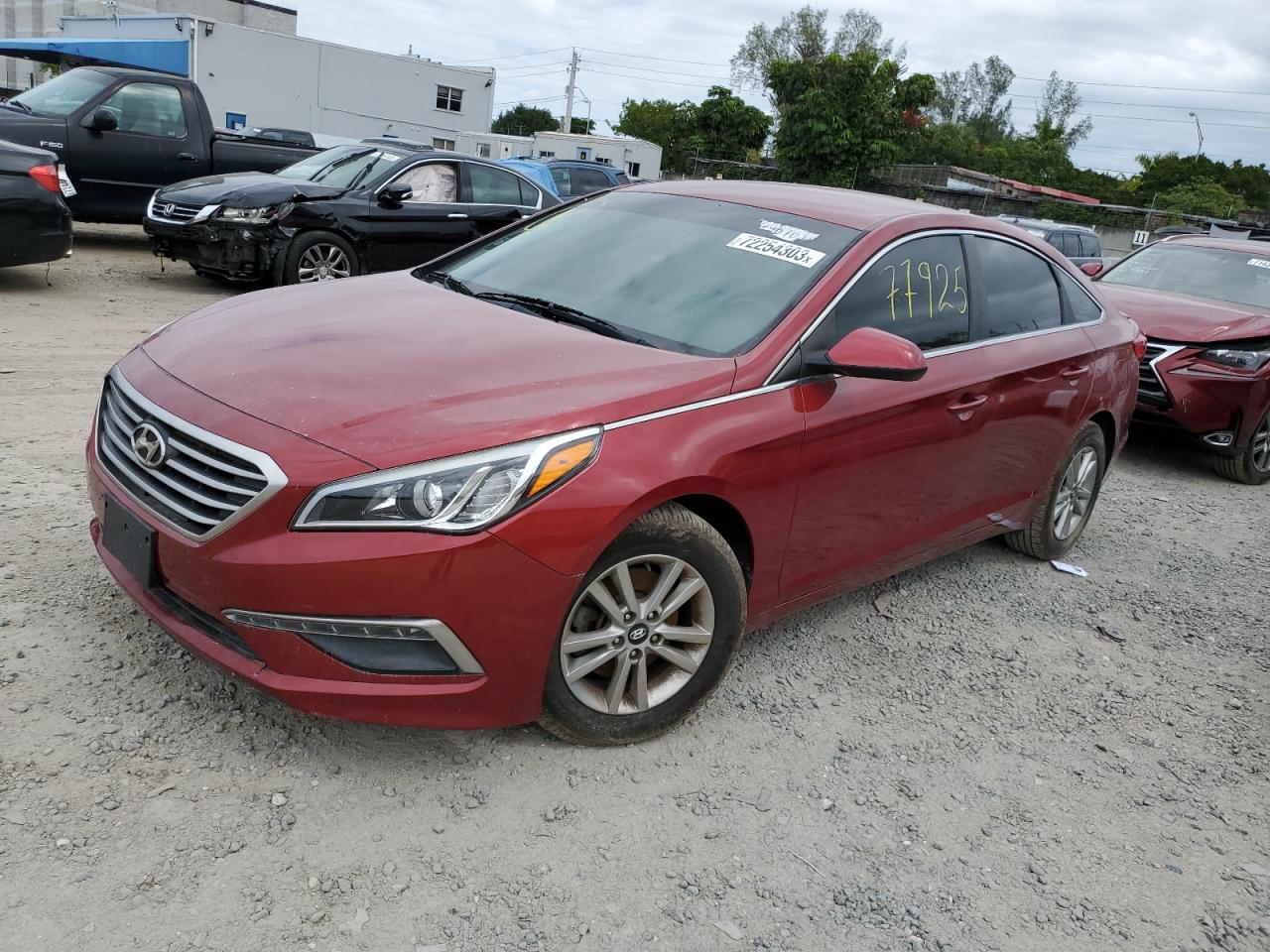 HYUNDAI SONATA 2015 5npe24af1fh217918