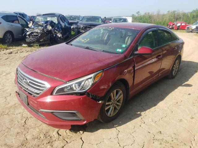 HYUNDAI SONATA SE 2016 5npe24af1gh309838