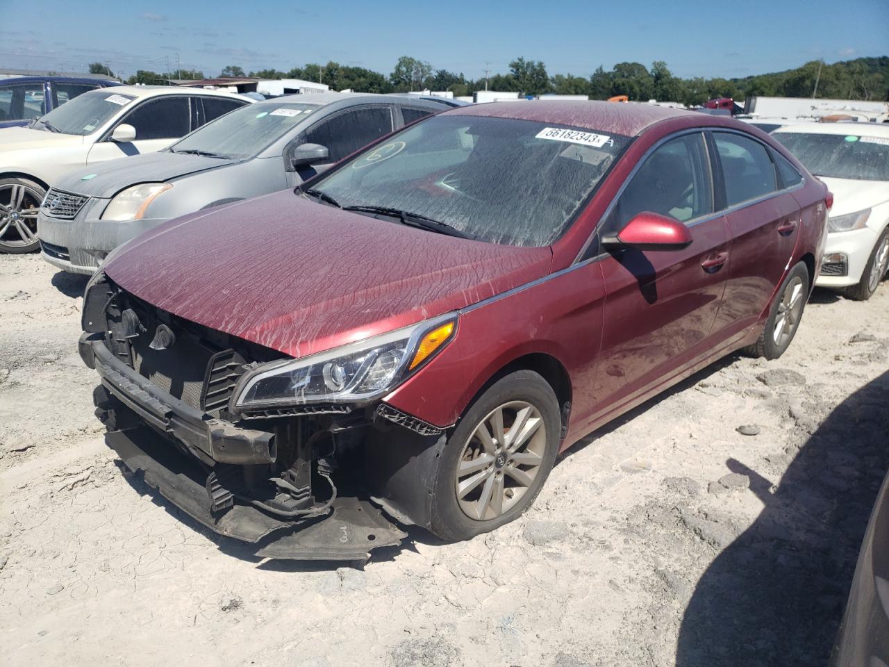 HYUNDAI SONATA 2016 5npe24af1gh370445