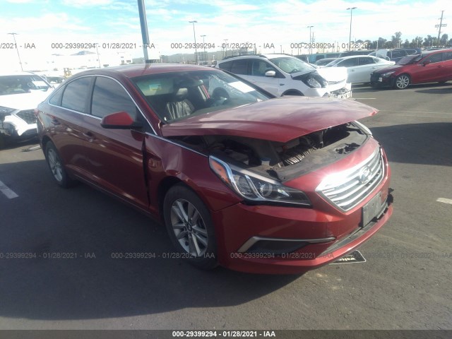 HYUNDAI SONATA 2016 5npe24af1gh377167