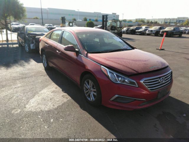 HYUNDAI SONATA 2016 5npe24af1gh380795