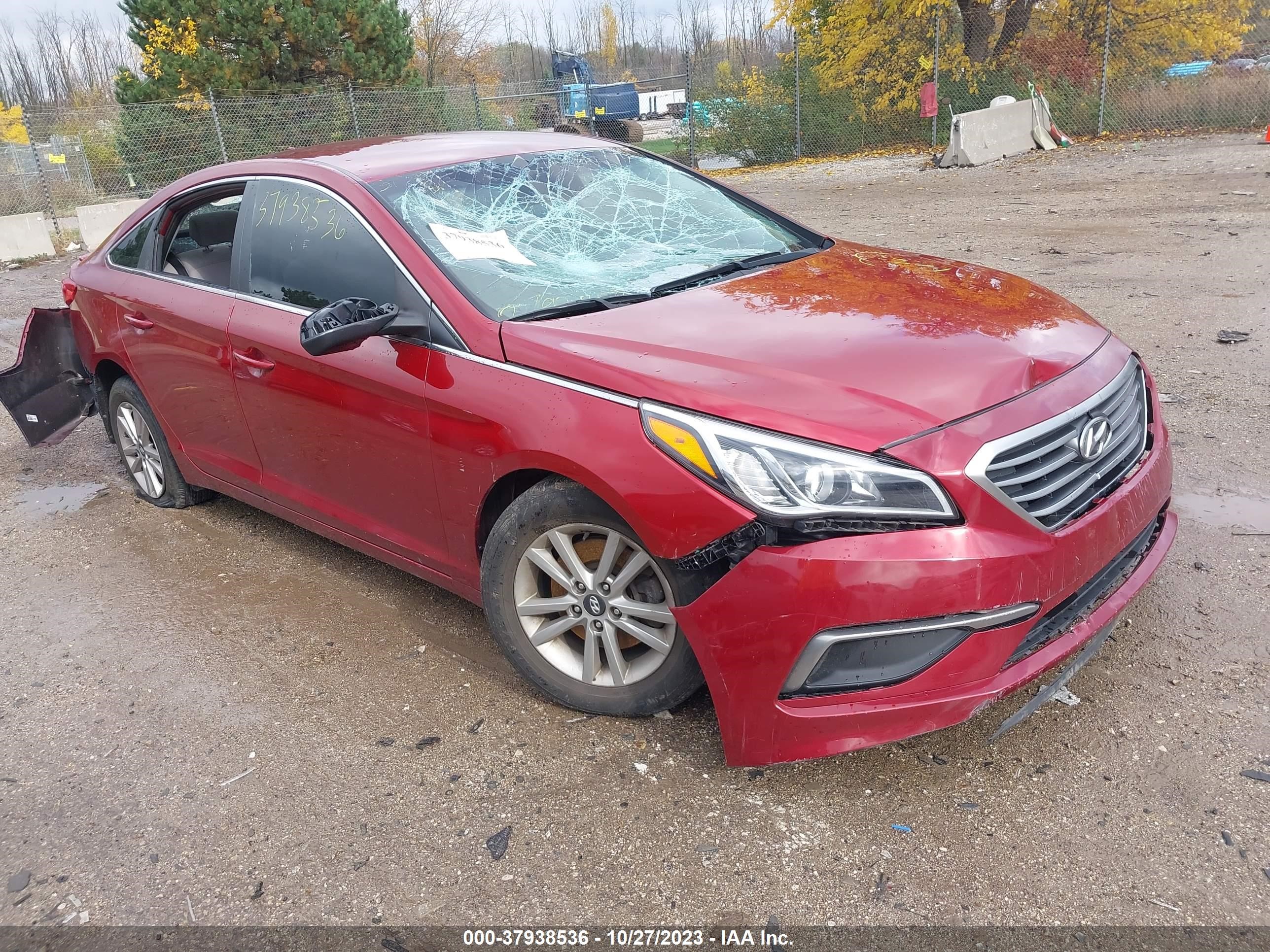 HYUNDAI SONATA 2016 5npe24af1gh416338