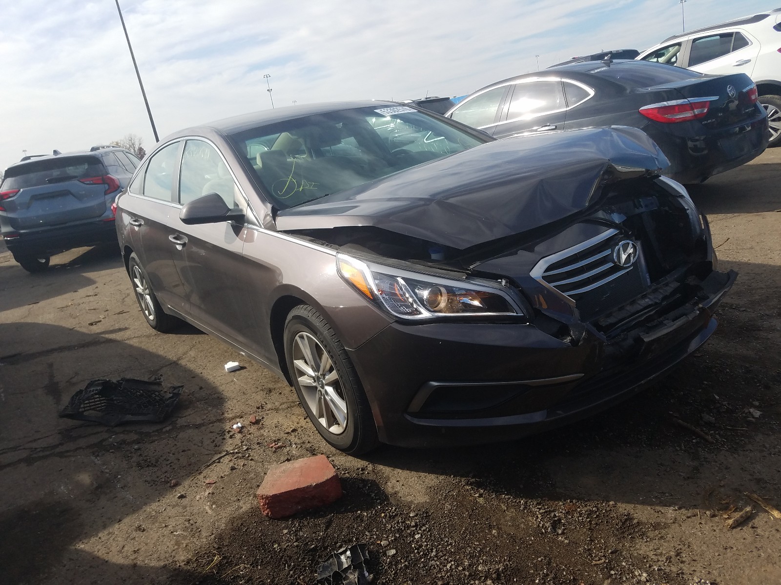 HYUNDAI SONATA SE 2016 5npe24af1gh418073