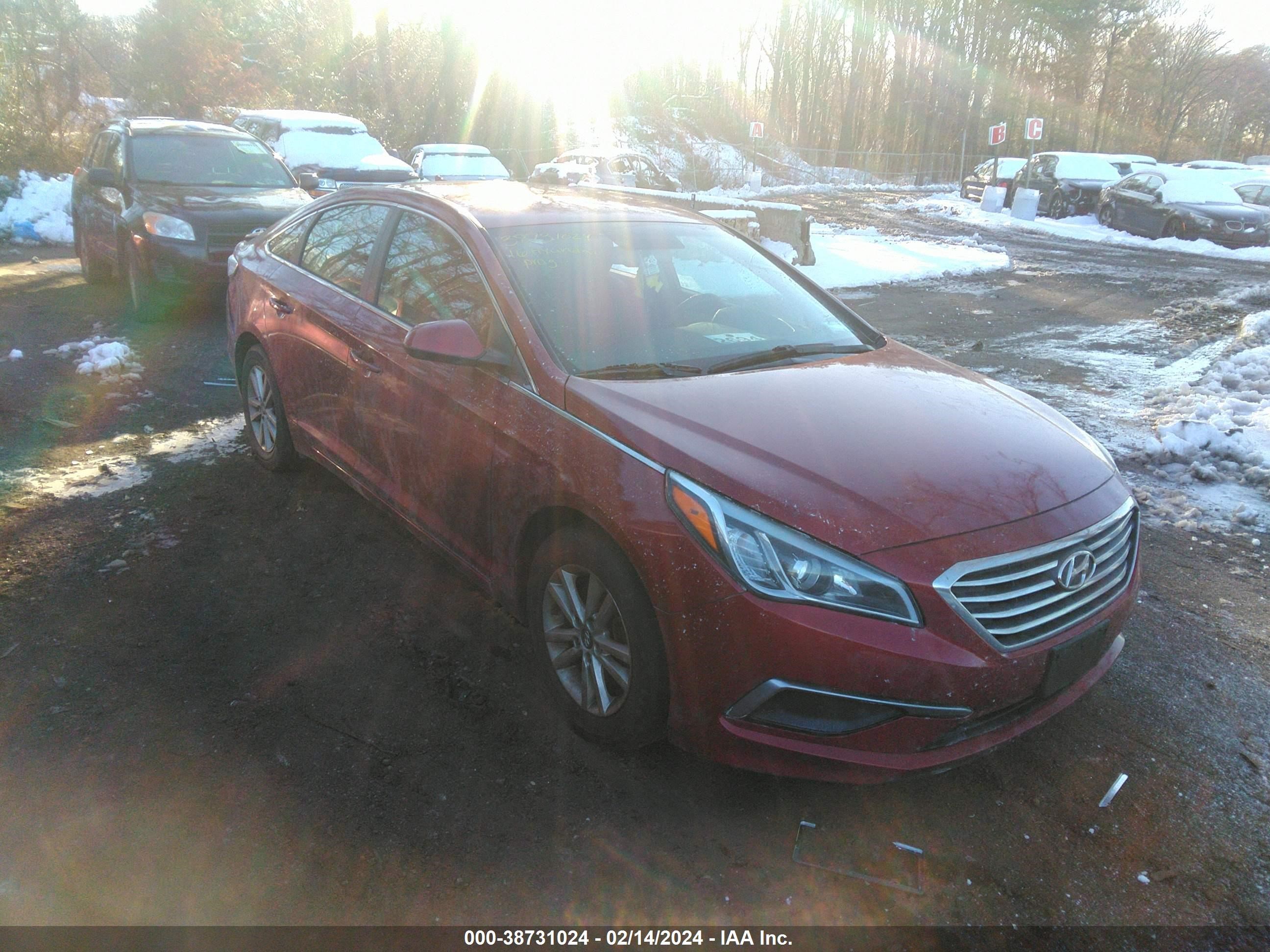 HYUNDAI SONATA 2016 5npe24af1gh420762