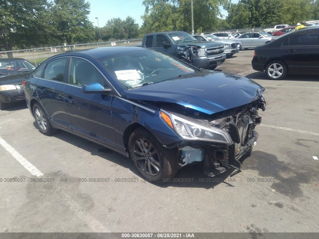 HYUNDAI SONATA 2017 5npe24af1hh474662