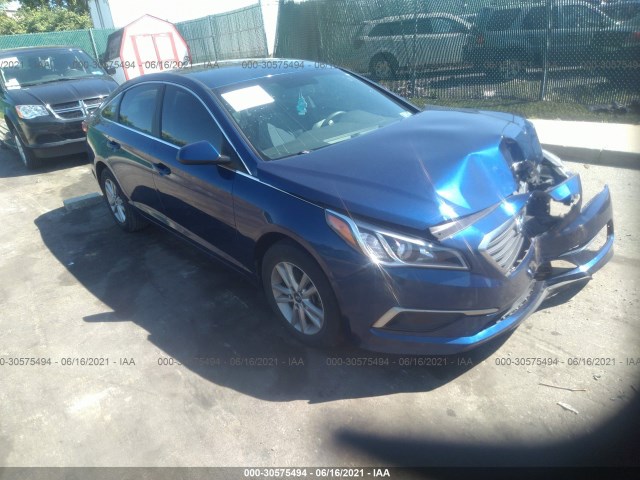 HYUNDAI SONATA 2017 5npe24af1hh490893