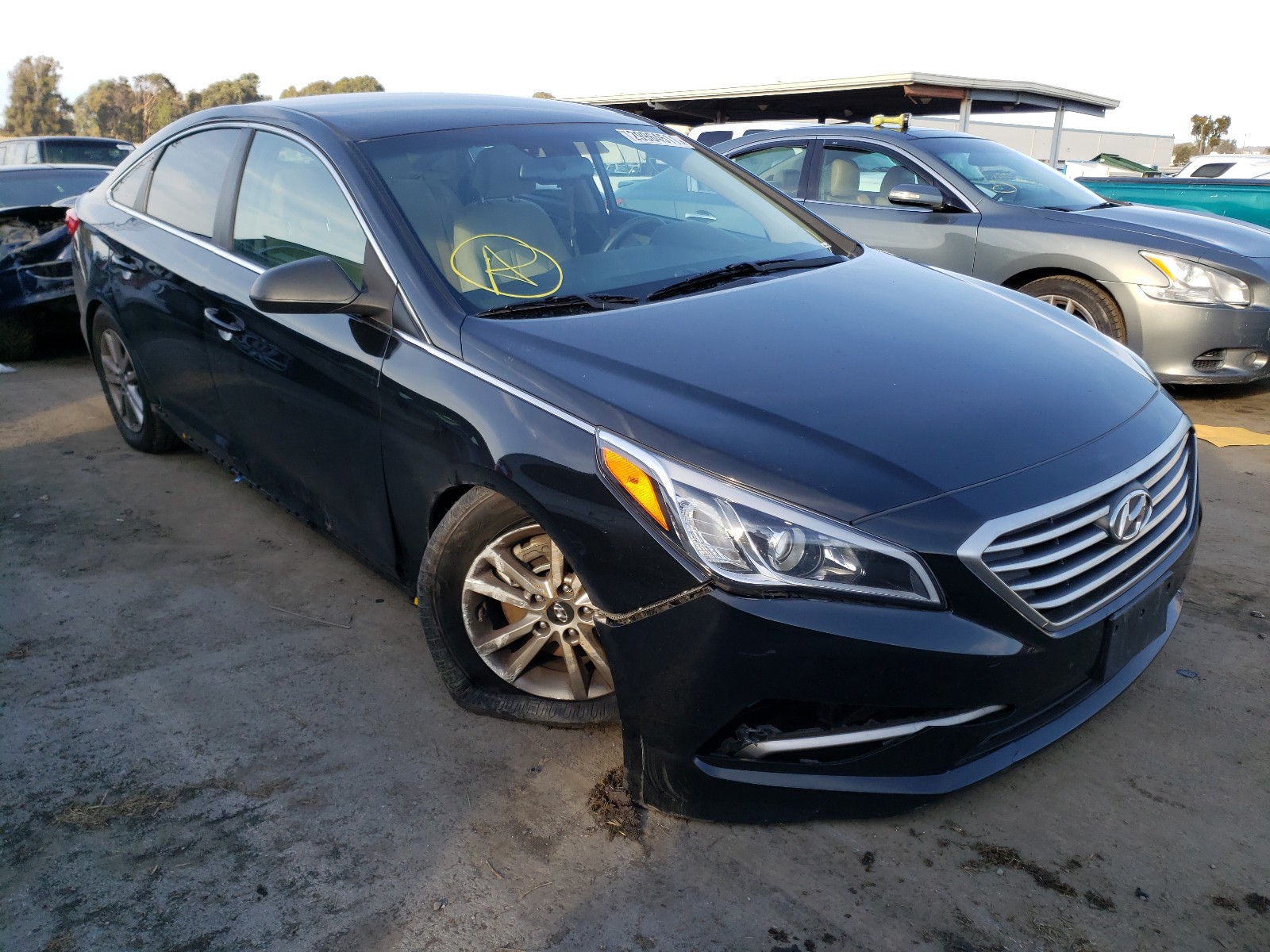 HYUNDAI SONATA SE 2017 5npe24af1hh554561