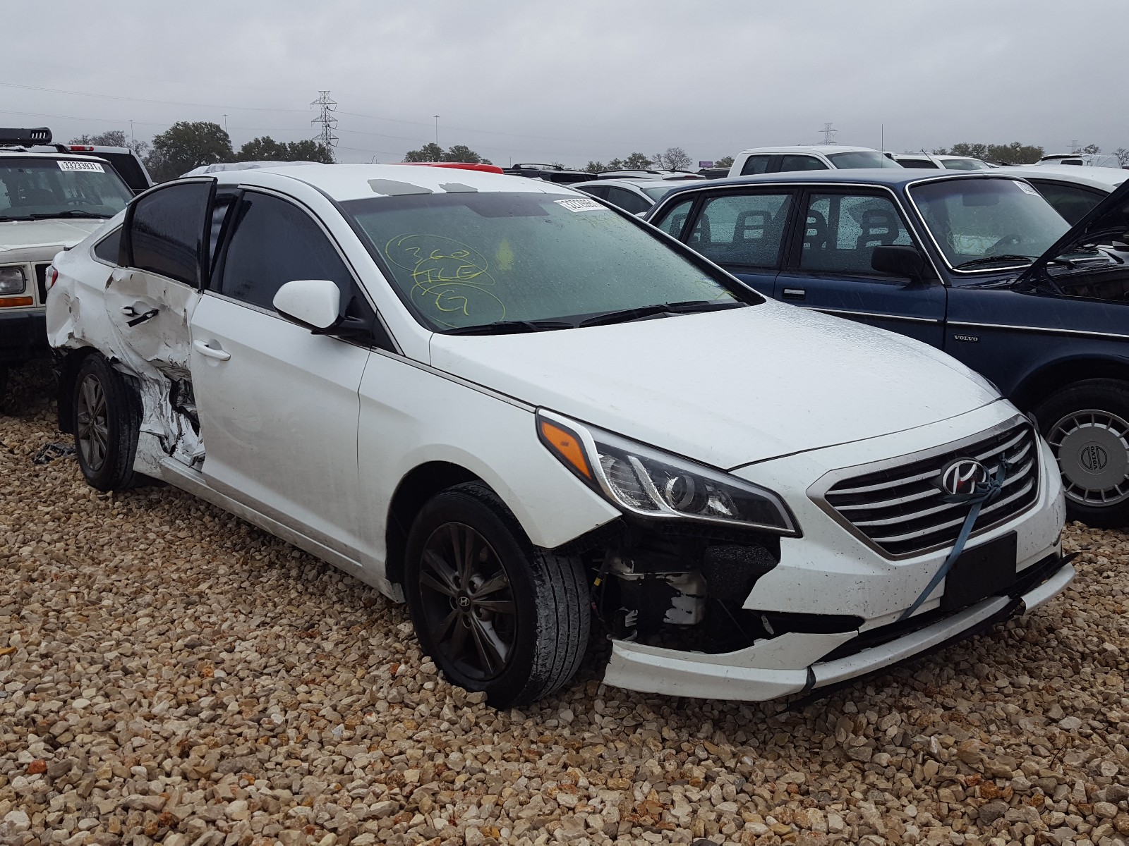 HYUNDAI SONATA SE 2017 5npe24af1hh565334