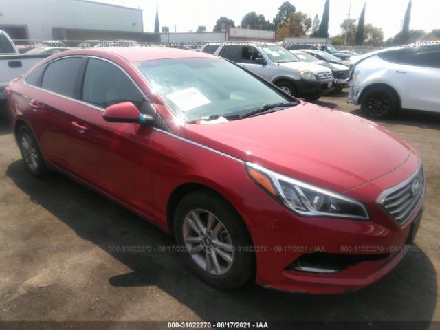 HYUNDAI SONATA 2017 5npe24af1hh568590