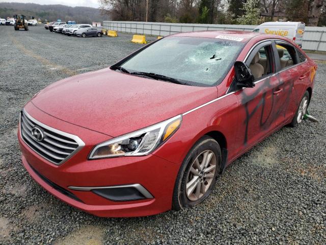 HYUNDAI SONATA SE 2017 5npe24af1hh578407