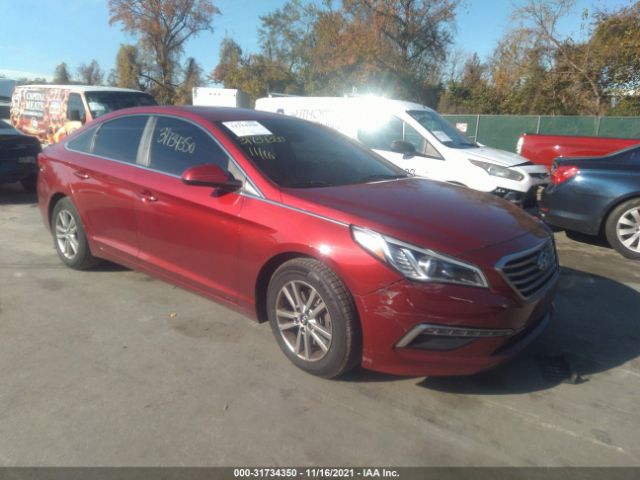 HYUNDAI SONATA 2015 5npe24af2fh127127