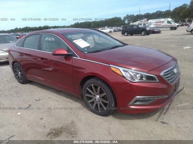 HYUNDAI SONATA 2015 5npe24af2fh194116