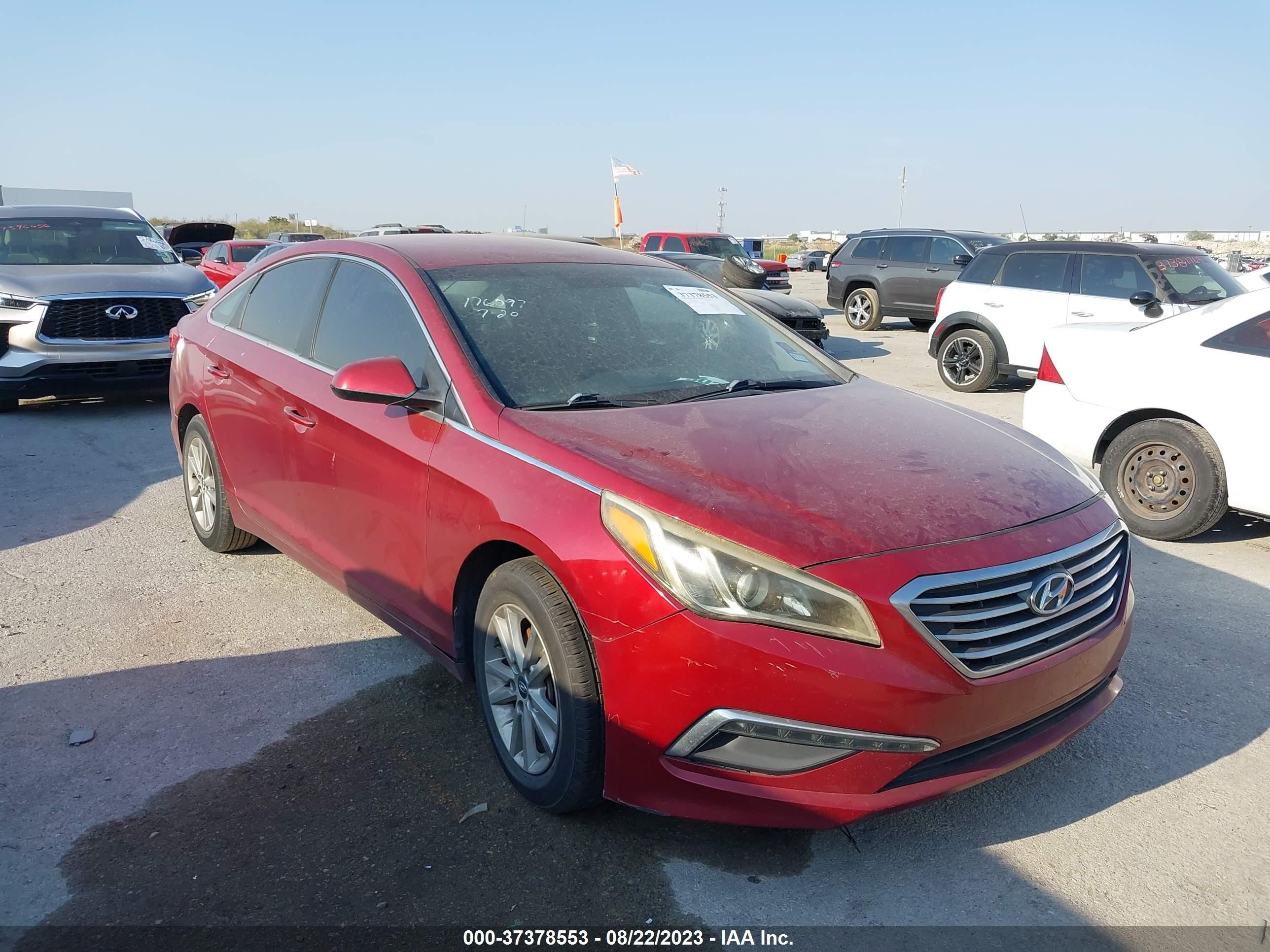 HYUNDAI SONATA 2015 5npe24af2fh206166