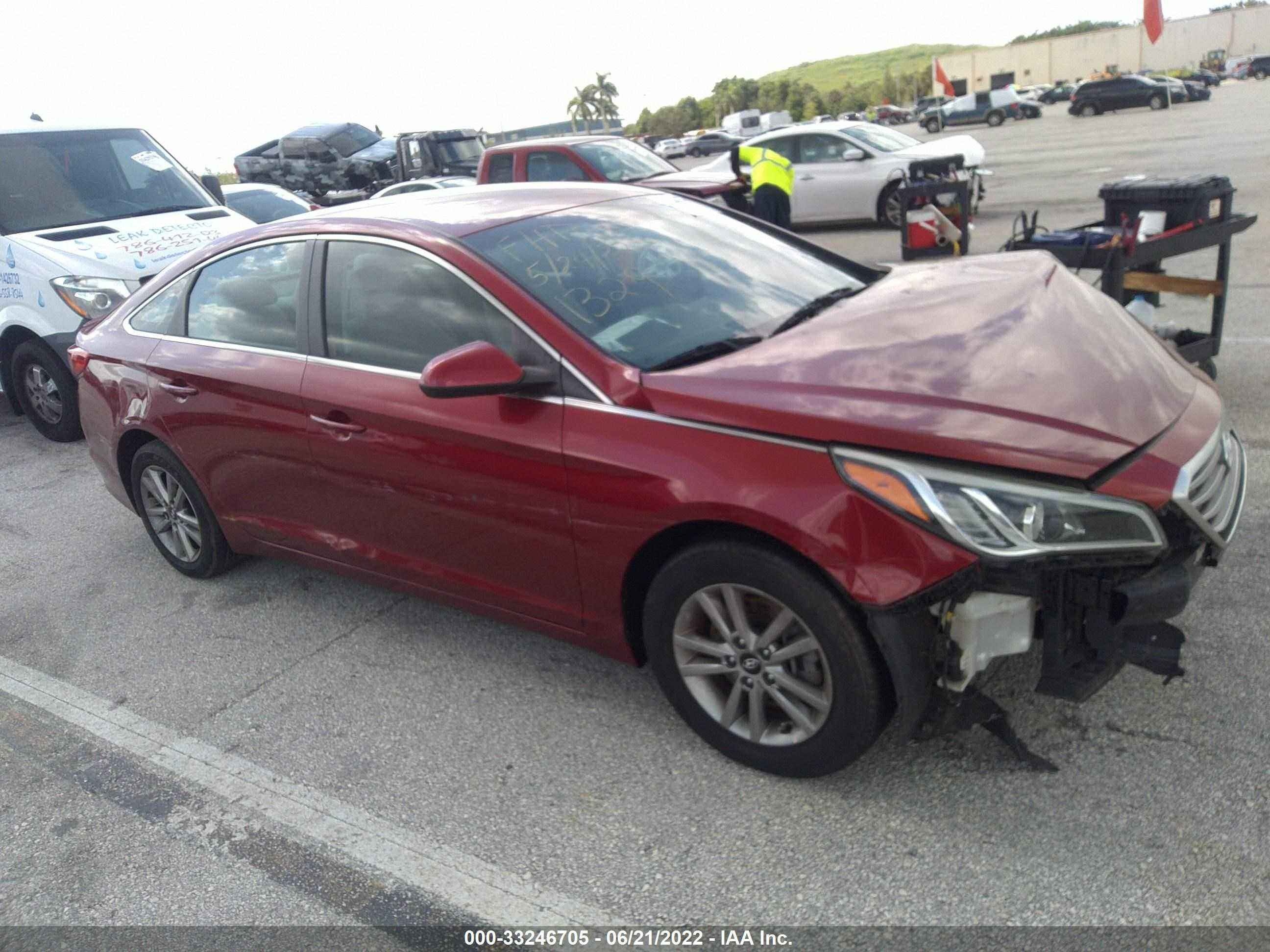 HYUNDAI SONATA 2016 5npe24af2gh261329