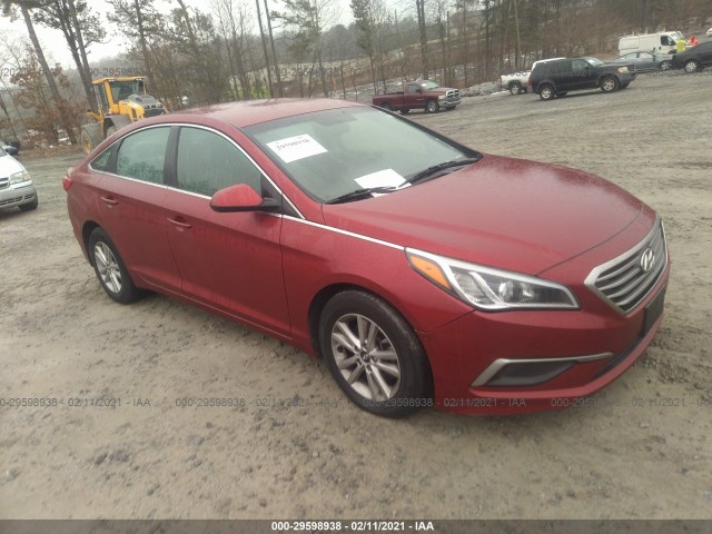 HYUNDAI SONATA 2016 5npe24af2gh265400