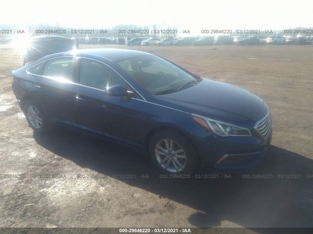 HYUNDAI SONATA 2016 5npe24af2gh295707