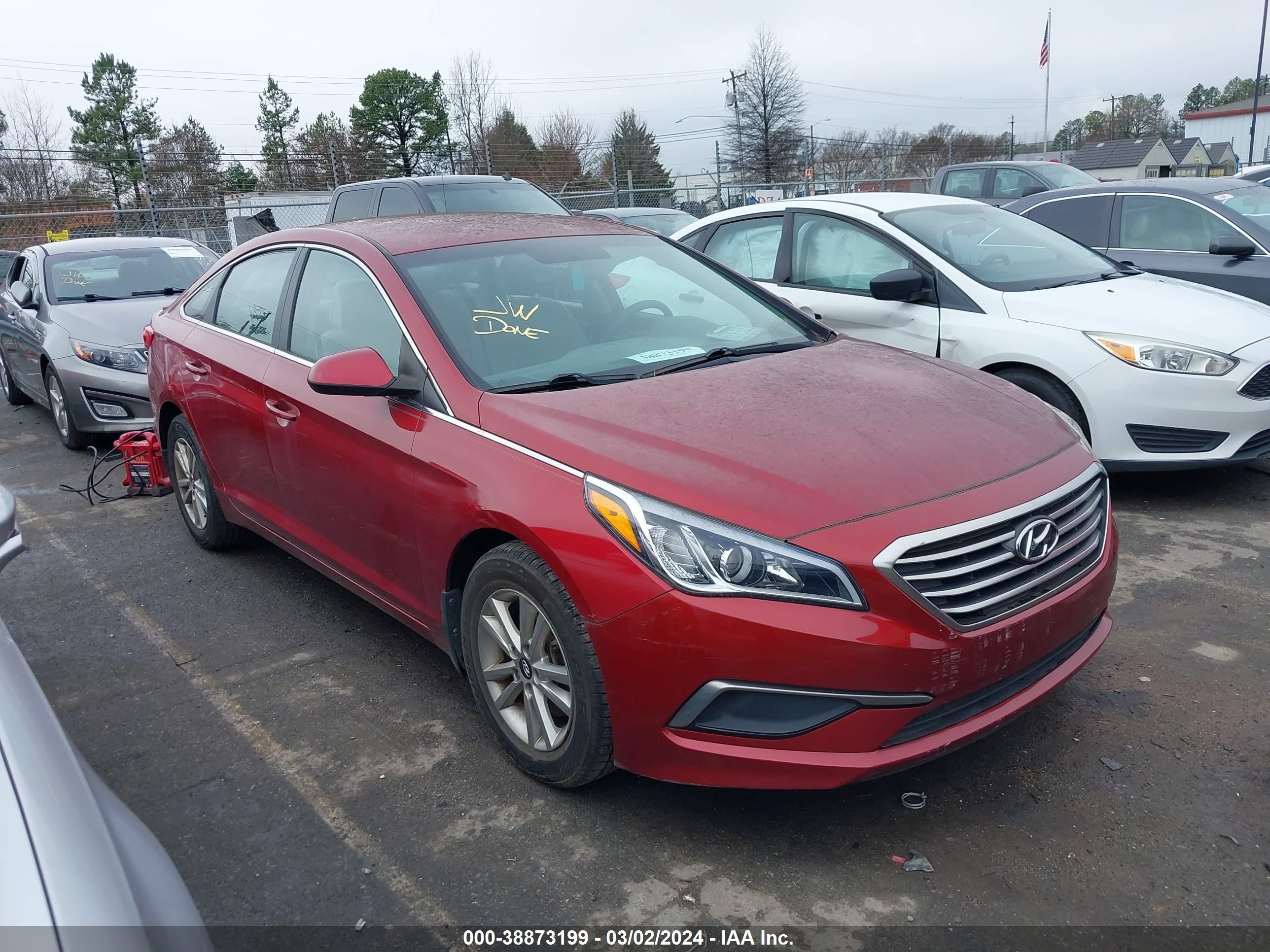 HYUNDAI SONATA 2016 5npe24af2gh305362