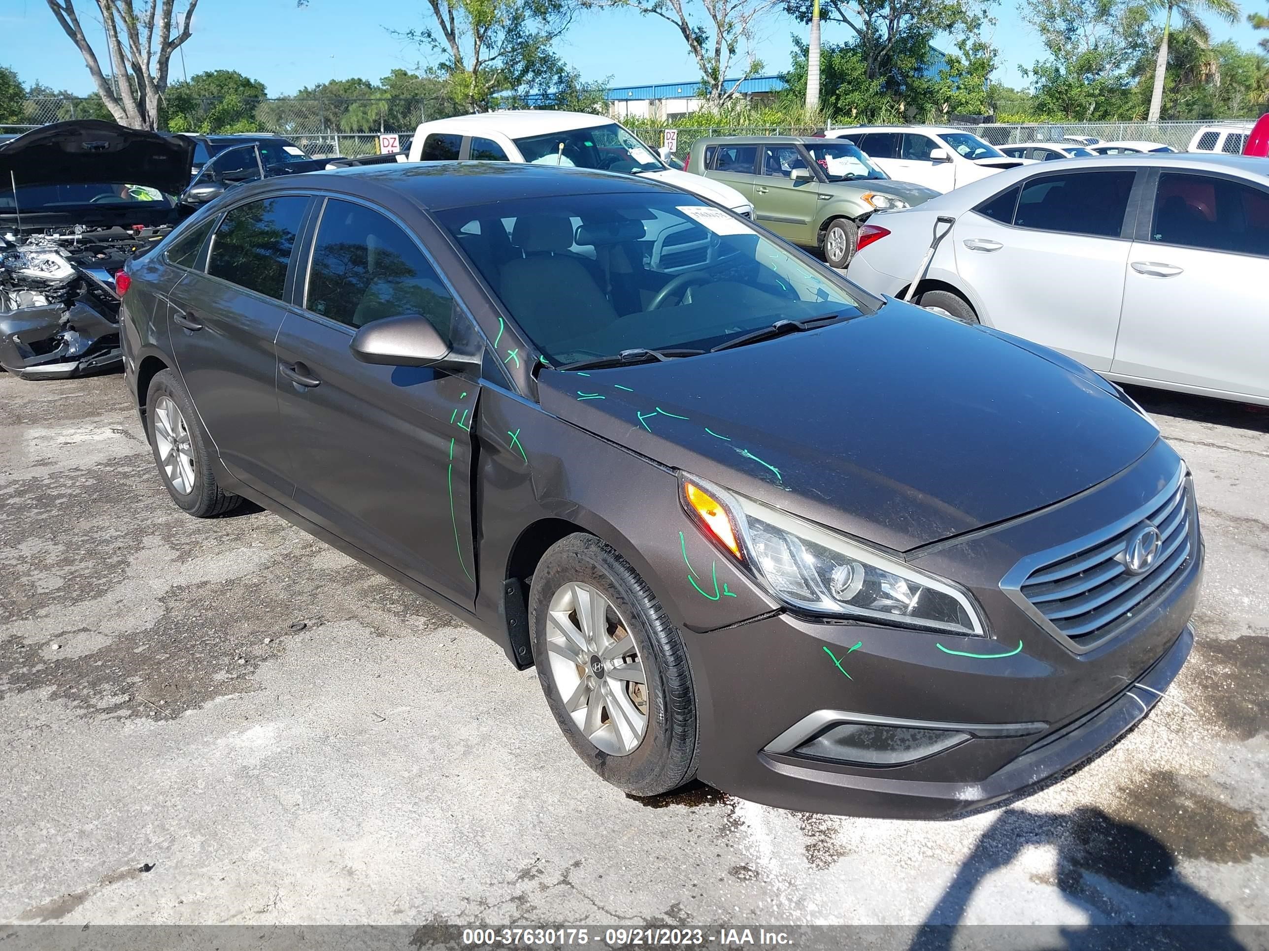 HYUNDAI SONATA 2016 5npe24af2gh327328