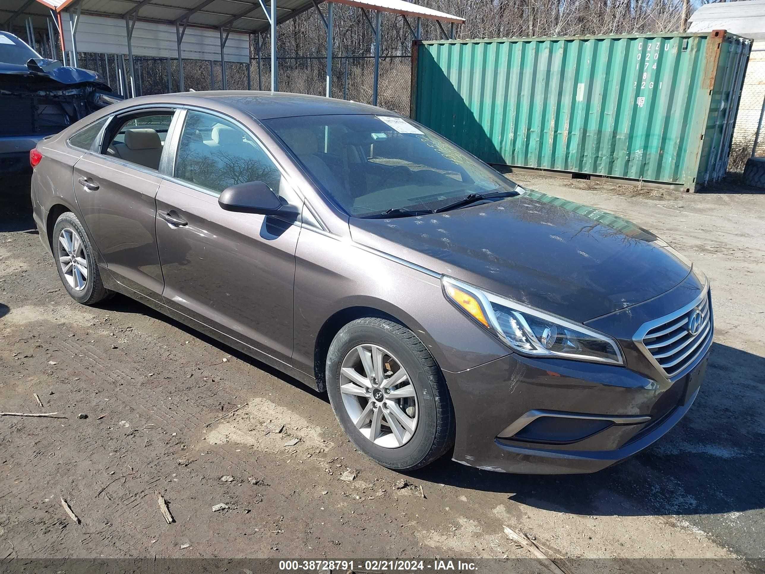 HYUNDAI SONATA 2016 5npe24af2gh333694