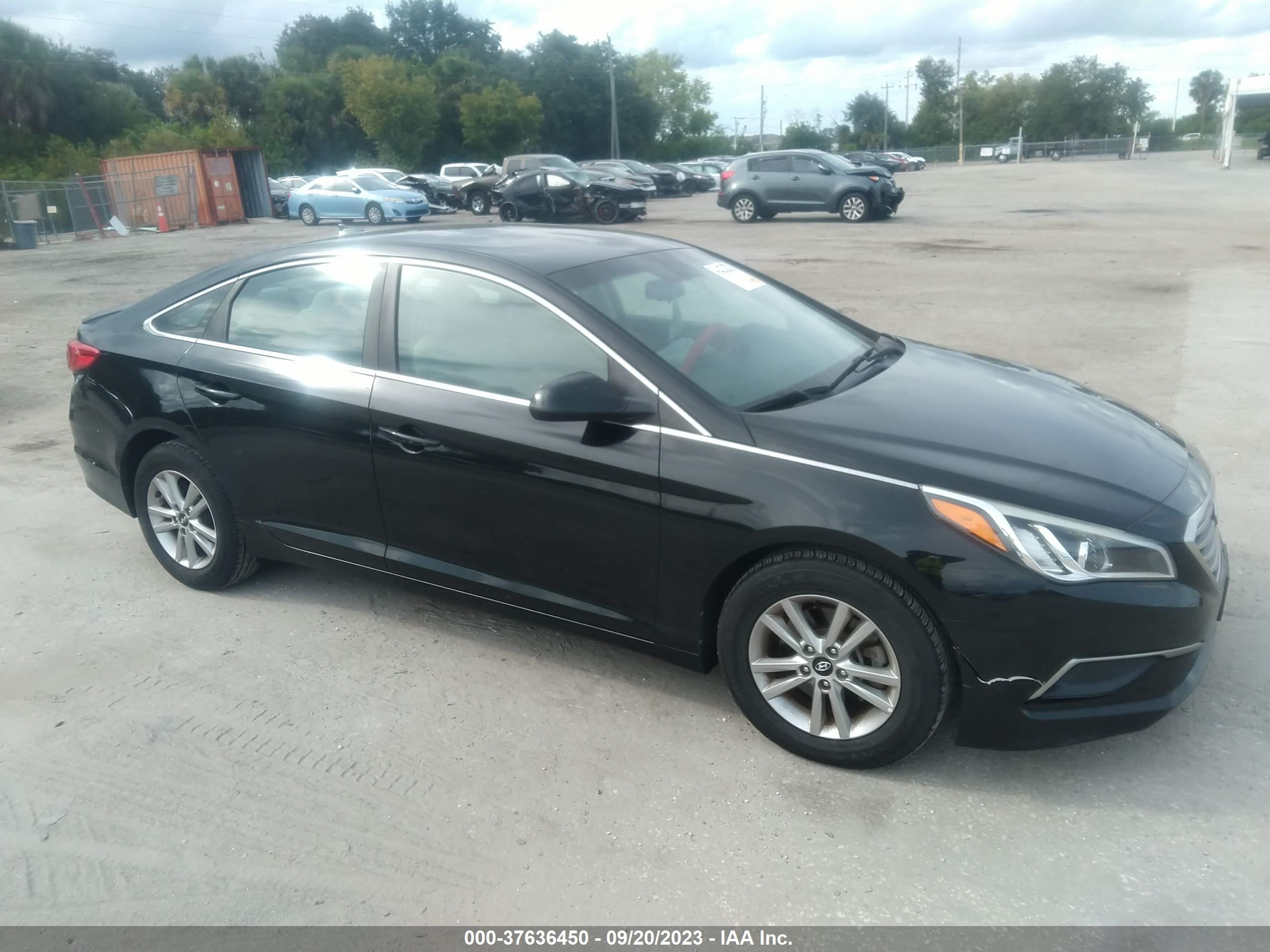 HYUNDAI SONATA 2016 5npe24af2gh362015