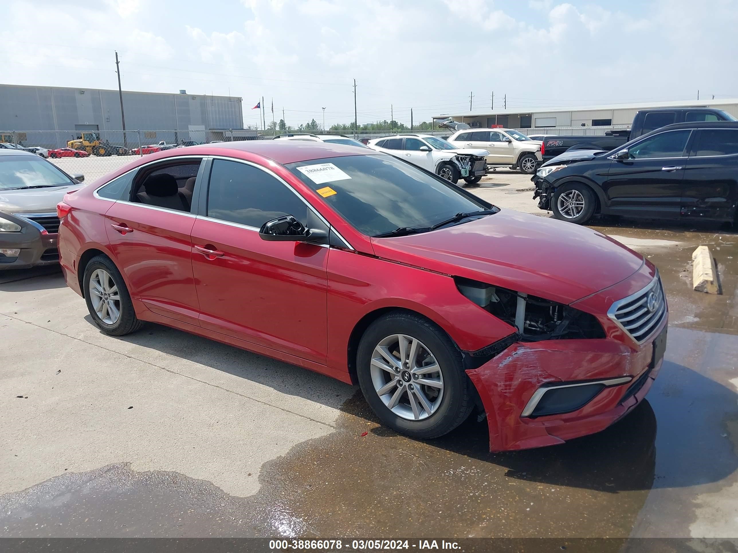 HYUNDAI SONATA 2016 5npe24af2gh365528