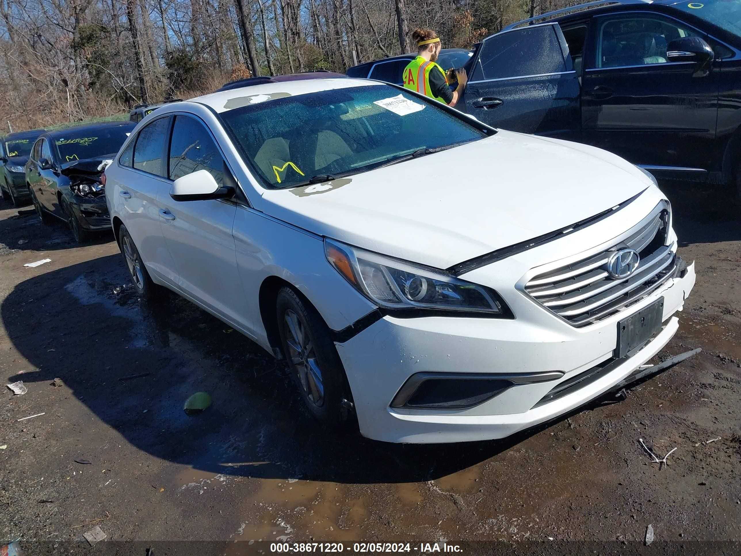 HYUNDAI SONATA 2016 5npe24af2gh392311